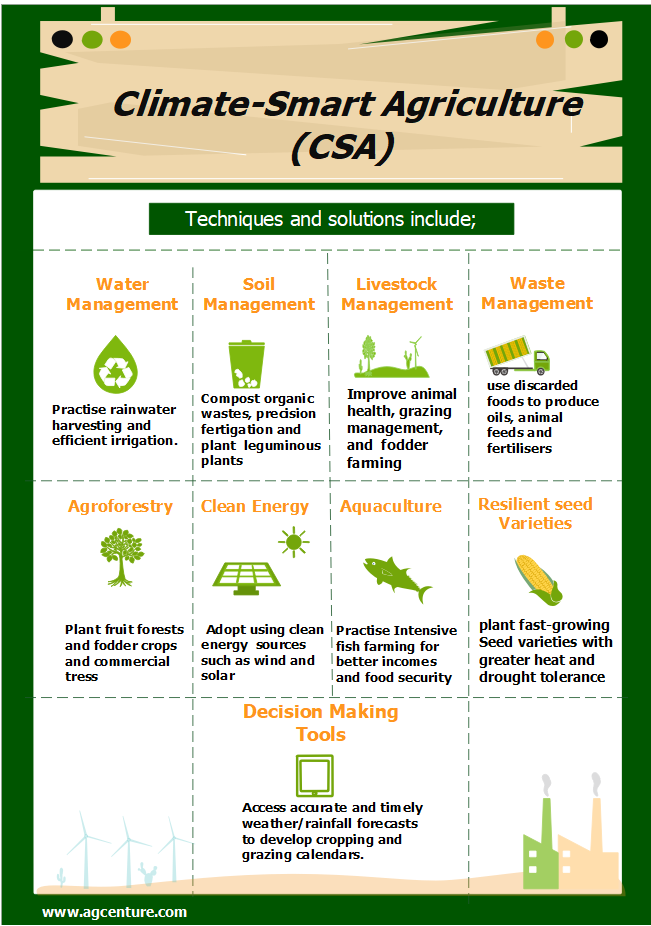 Climate smart agriculture solutions in Kenya